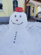 Nika's snowman